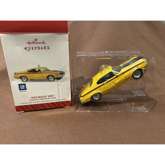 2014 Hallmark Keepsake Ornament 1970 Buick GSX #24 Classic American Cars Series - Picture 1 of 5